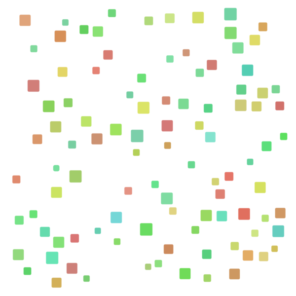 Renkli rastgele şekil kare arkaplanı.