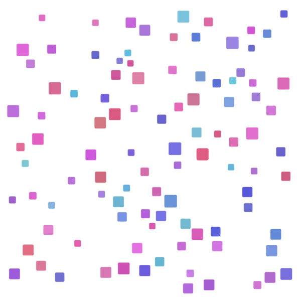 Renkli rastgele şekil kare arkaplanı.