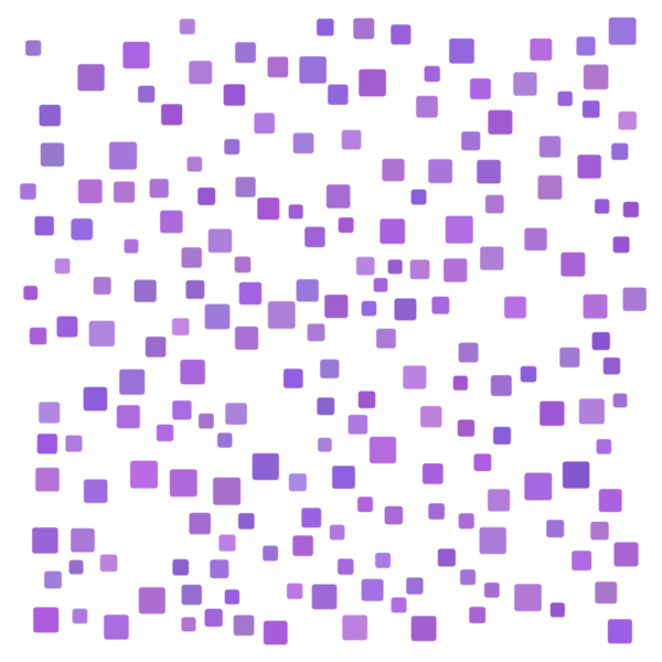 Mor rastgele şekil kareleri arkaplan.