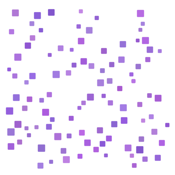 Mor rastgele şekil kareleri arkaplan.
