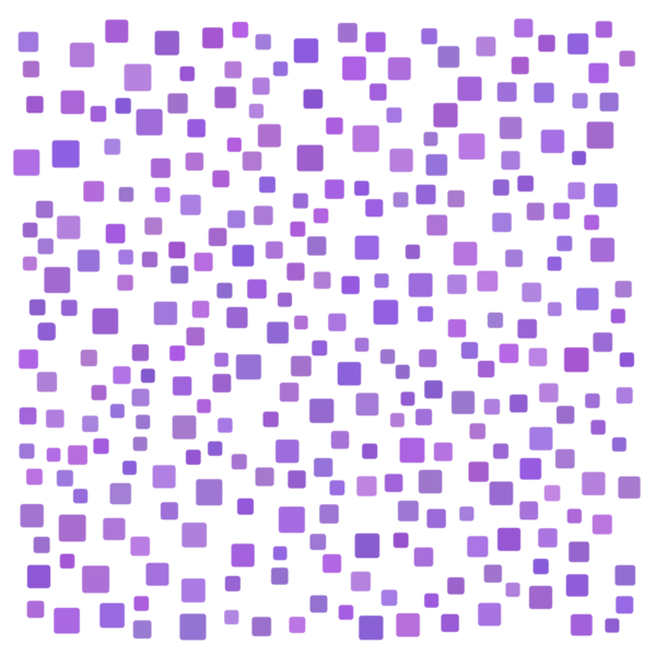 Mor rastgele şekil kareleri arkaplan.