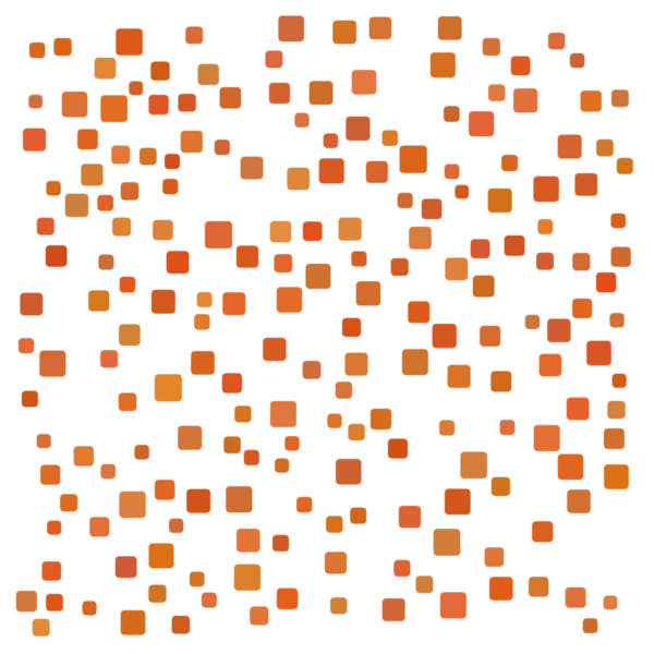 Turuncu rastgele şekil kare arkaplanı.