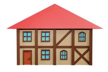 Ortaçağ fantazisi. 3d oluşturma.