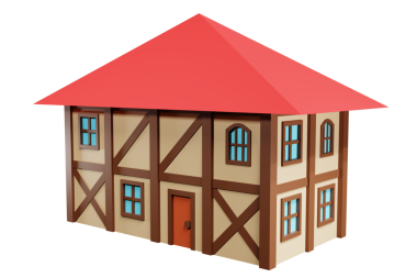 Ortaçağ fantazisi. 3d oluşturma.