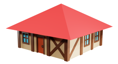 Ortaçağ fantazisi. 3d oluşturma.