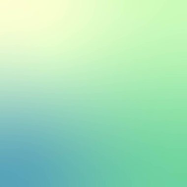Soyut mavi, yeşil ve sarı pastel yumuşak eğimli arkaplan. 