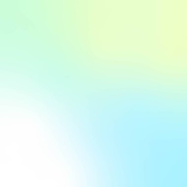 Soyut beyaz, yeşil ve mavi pastel yumuşak gradyan arkaplan. 