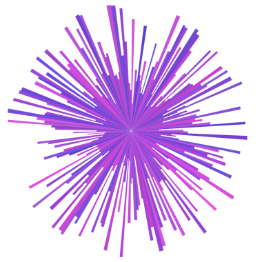 Soyut mor daire teknolojisi dijital.