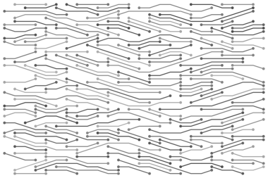 Gri devre teknoloji illüstrasyon arka planı.