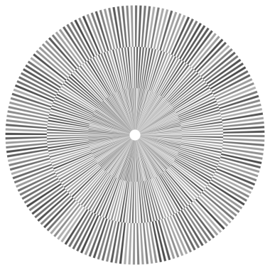 Soyut çember serap teknolojisi arka planı.