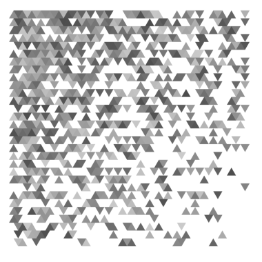 Siyah üçgen yarım ton rastgele arkaplan.