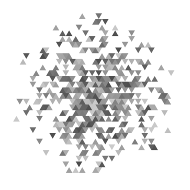 Siyah üçgen yarım ton rastgele arkaplan.