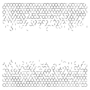 Gri soyut altıgen ızgara arkaplanı.