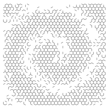 Gri soyut altıgen ızgara arkaplanı.