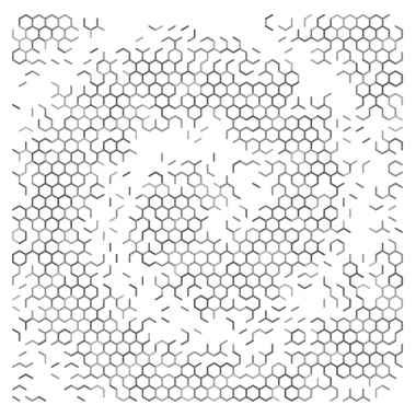 Gri soyut altıgen ızgara arkaplanı.