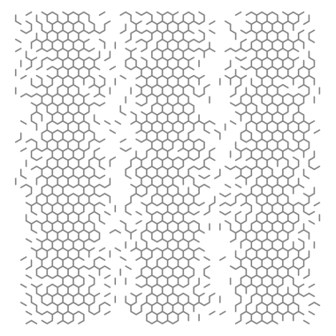 Gri soyut altıgen ızgara arkaplanı.