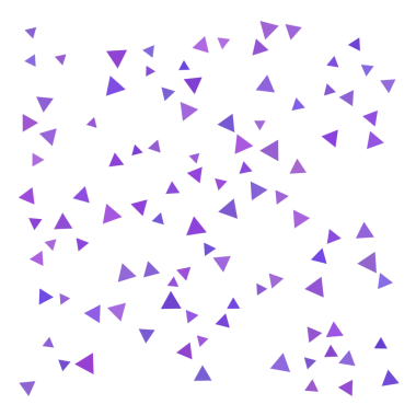 Mor rastgele üçgen arkaplan.