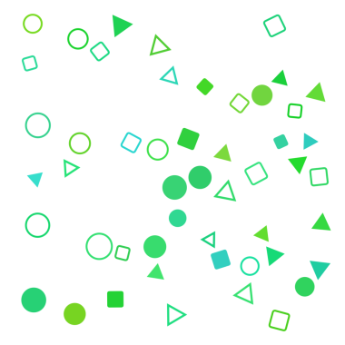Geometrik şekilleri karıştır, rastgele desen arkaplanı.
