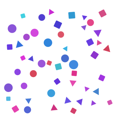 Geometrik şekiller rastgele desen arkaplanı.