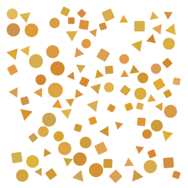 Geometrik şekiller rastgele desen arkaplanı.
