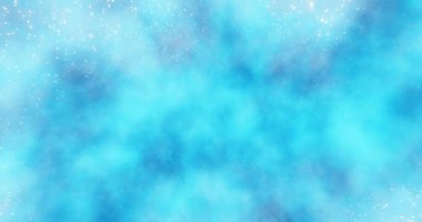 Bulutlu mavi gökyüzü. 3d oluşturma.