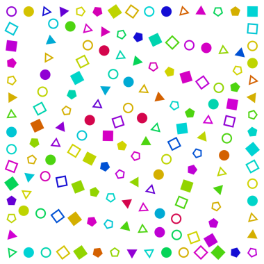 Renkli geometri desen arkaplanı.