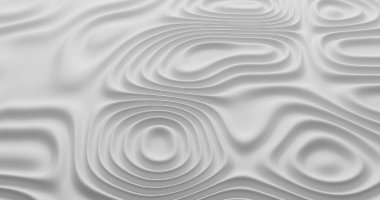 Beyaz bez dalga arkaplanı. 3d oluşturma.