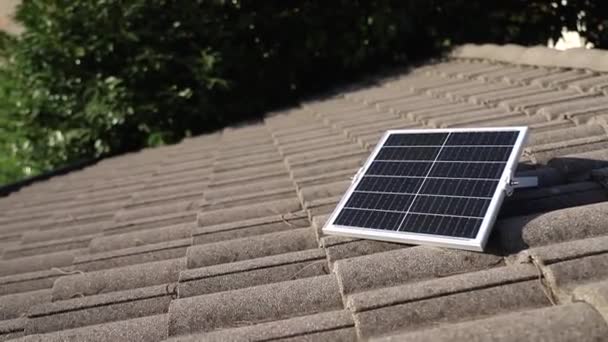 지붕에 지판을 에너지 — 비디오
