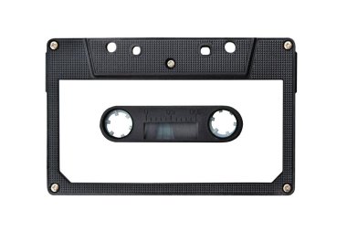 Retro audio-tapes geïsoleerd op witte achtergrond
