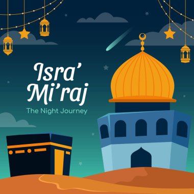 İki kutsal yer arasındaki ruhani gece yolculuğunu hatırlıyorum.. 