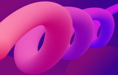 Lovely purple and pink combo color fluid shape background.