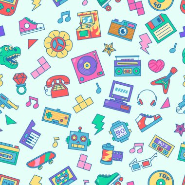 90 'ların nostaljik titreşimlerinin kusursuz dizaynı.