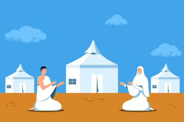 Birkaç hac ibadeti yapın ve beyaz çadırın dışında sessiz olun..