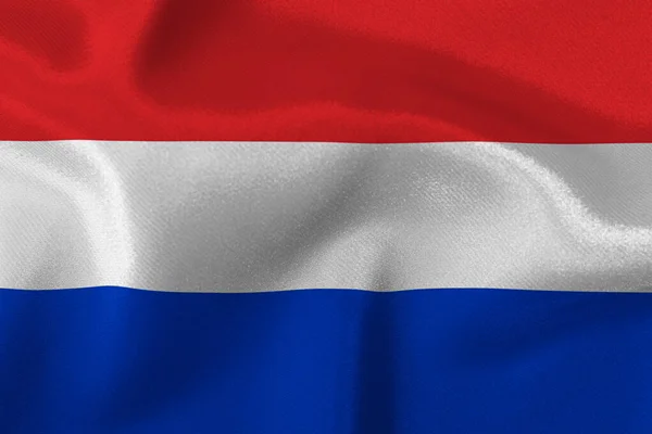Bendera Negara Belanda Close — Stok Foto
