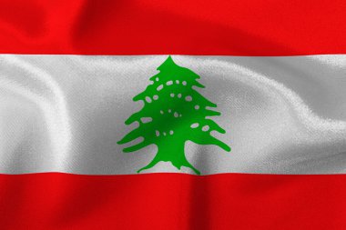Lübnan eyaletinin bayrağı.