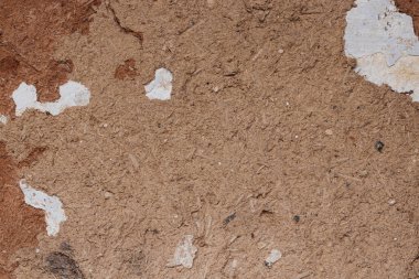 Eski toprak alçı dokusu yakın plan