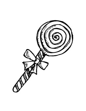 Noel ikonu dekorasyonu el yazısı çizimi illüstrasyon