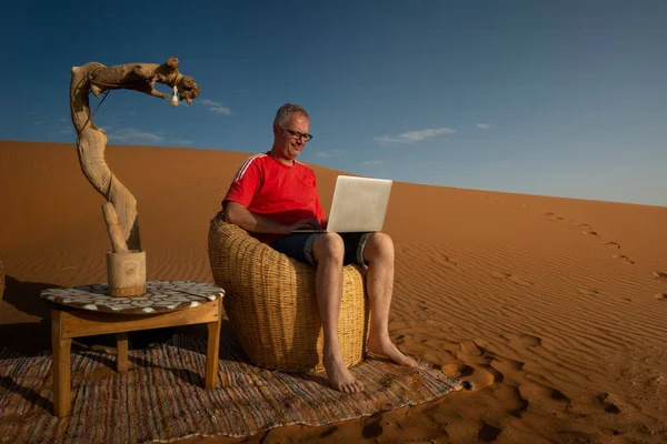 Remote work from the desert