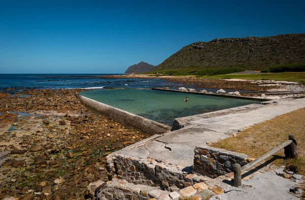 Piscina Natural Cabo Boa Esperança África Sul — Fotografia de Stock