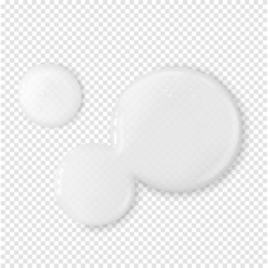 Cilt bakımı seramikli serum gerçekçi vektör illüstrasyonu yayar. Güzellik tedavisi dokusu makro