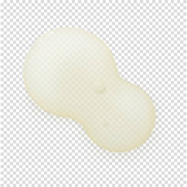 Açık sarı sıvı cilt ürünü örneği. Serum düşüşü gerçekçi vektör çizimi