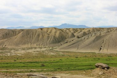 Güzel dağlar. Gobustan bölgesi. Gildash. Azerbaycan. 