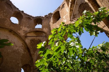 Guba 'daki antik Arnavut tapınağı. Azerbaycan.