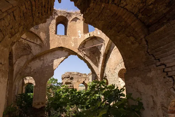 Guba bölgesindeki antik Arnavut tapınağı. Azerbaycan.
