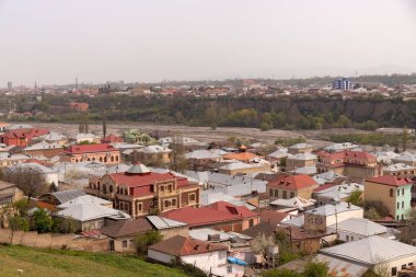 Guba şehri. Azerbaycan. 04.19.2022. Guba şehrinde güzel bir Yahudi köyü..