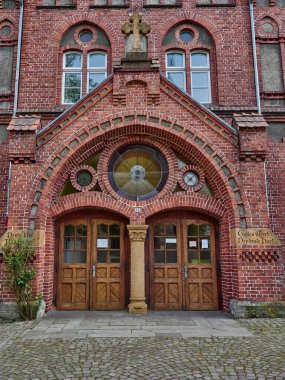 Hedwig Dornbusch Okulu 'nun şu anda bulunduğu tarihi bina.