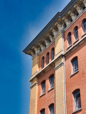 Hameln Müzesi 'nin Almanya' nın Hameln kentindeki dikey çekimi.