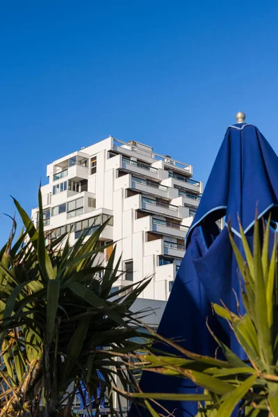 The Languedoc building in La Grande-Motte