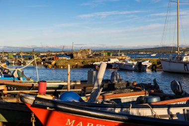 Small port of the Pointe Courte district in Sete, on the shore of the Etang de Thau