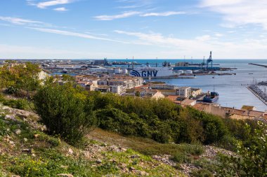 View of the Port of Sete from the Chemin de Saint-Clair